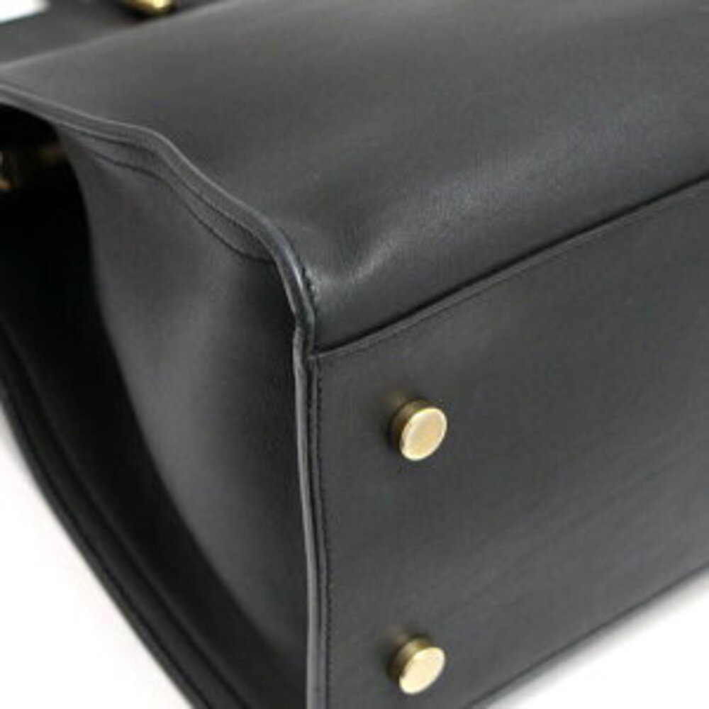 Saint Laurent Paris Cabas Bag Black Leather GG - Picture 3 of 6